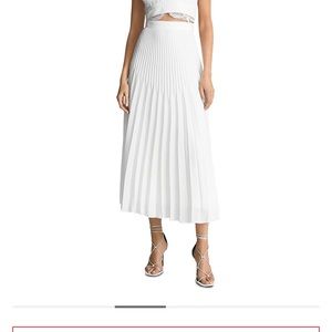 Reiss Dora pleated skirt